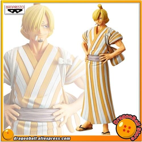 Japan Anime "ONE PIECE" Original Banpresto DXF -THE GRANDLINE MEN- Wano Country vol.5 Collection Figure - Sanji