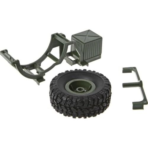 Spare Tire Decoration Parts for WPL 1/16 B36 B-36 B36K B36KIT Military Truck RC Car DIY Accessories