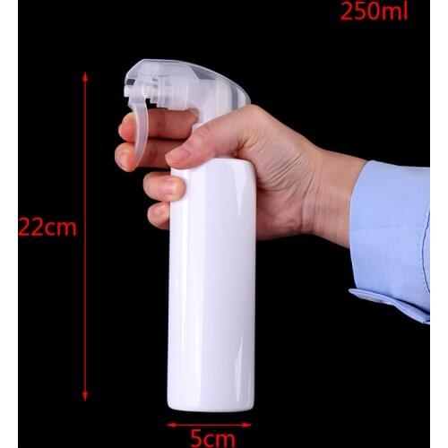 1Pc 250Ml Spray Bottles Sub-bottling Plastic Multicolor Refillable Bottle Empty Container Flip-Top Dispensing Makeup Tool