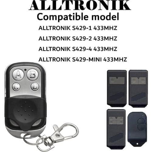 ALLTRONIK S429-1, S429-2, S429-4, S429-MINI Remote Control Duplicator 433.92MHz