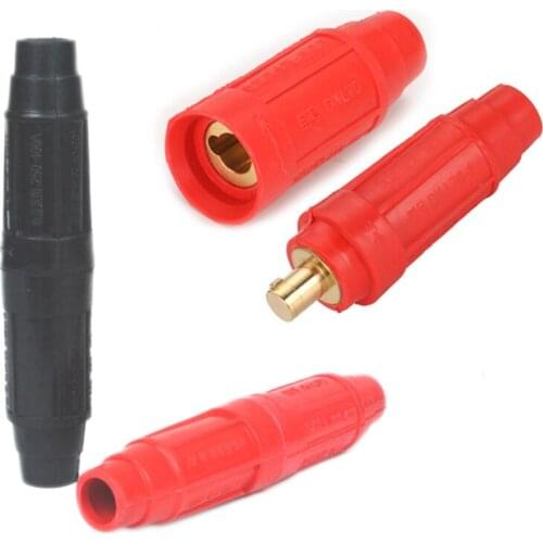 1Pair Rapid Fitting Europe Welding Machine Cable Connector DKJ/DKL 35-50-70 Quick Connector Welding Machine Plug Socket