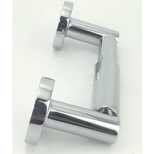 Toilet Paper Holder Nickel Bathroom Double Post Pivoting Toilet Paper Holder