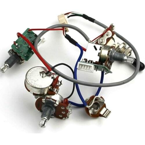 Electric Guitar Pickup Pro Wiring Harness Push Pull Pots for Epi LP SG