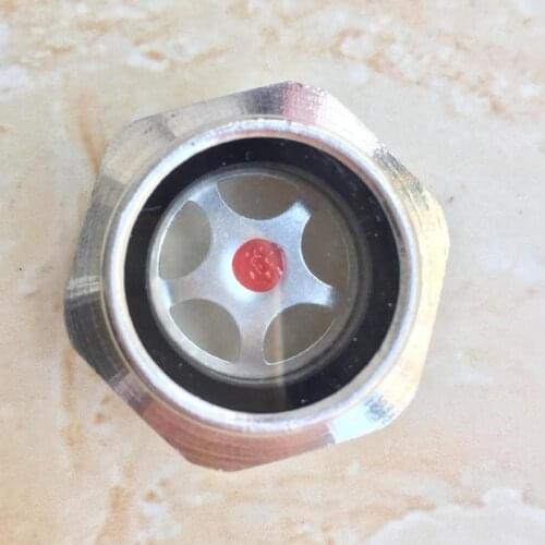 1pc polymethyl methacrylate Aluminum oil leveler hexagon M14 16 18 20 22 24 26 27 30 33 36 42mm Diameter 1.5mm 2mm Thread