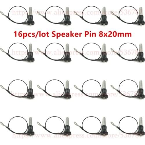 16pcs/lot Professional Audio Line Array Accessories 8x20mm Y0820 Speaker Pin For Subwoofer DJ Mixer Console Stage Monitor Woofe