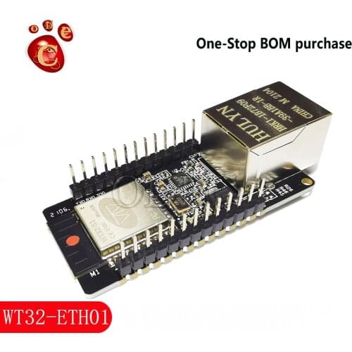 WT32-ETH01 goods in stock wt32 eth01 Embedded serial port networking Bluetooth + wifi combo gateway module wt32 eth01