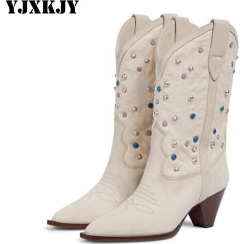 YJXKJY Women's Wedge Ankle Boots