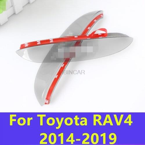 For Toyota RAV4 2014-2019 dedicated rearview mirror rain block eyebrow Reversing mirror clear rain block car Accessories
