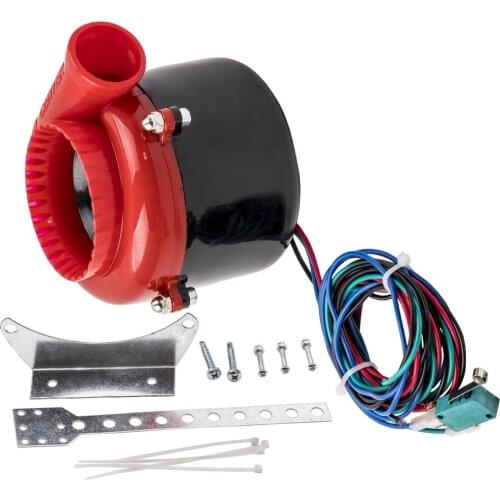 1x Car Fake Blow off Valve Sound Electronic Turbo with Switch + Mounting Bracket