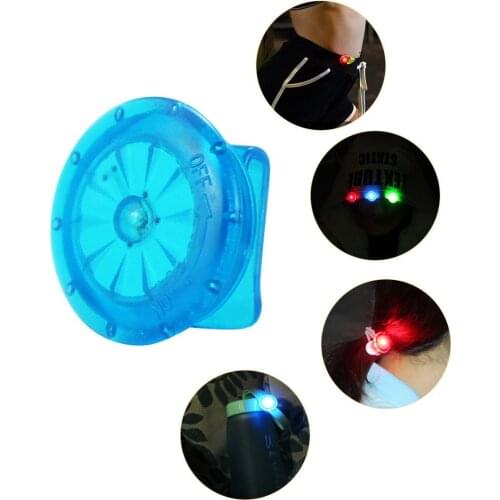 1pc /3 Colors Mini Waterproof Outdoor Light Illuminating Shoe Clip Led Warning Light For Outdoor Sports Running Safety Sports