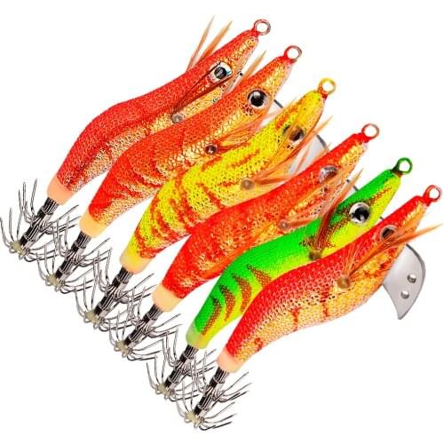 13cm 8g Octopus Fishing Lures Hard Squid Jigs Shrimp Cuttlefish Squid Hook Rigs Artificial Bait Sea Fishing