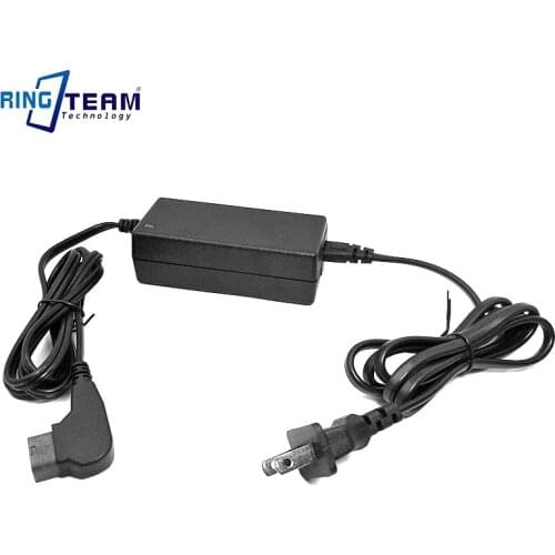 16.8V 2A Power DTap D-Tap BTap DC Charger Adapter for Video Camera Anton Bauer V-mount Li-ion Battery Pack Rolux Lanparte VB-150