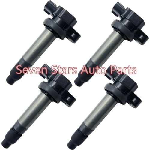 4PCS Auto Parts Ignition Coils For Toyota OEM 90919-02263 90919-T2009 9091902263 90919T2009