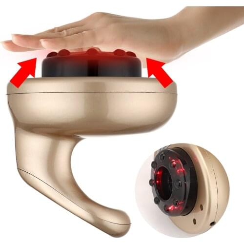 Electric Cupping Massage Guasha Scraping Suction Cups Anti Cellulite Meridian Fat Burner Body Slimming Magnet Physiotherapy