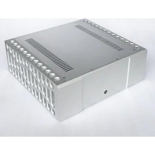BOLDER All aluminum amplifier chassis / Preamplifier case / AMP Enclosure DIY box (430 *150*410mm)