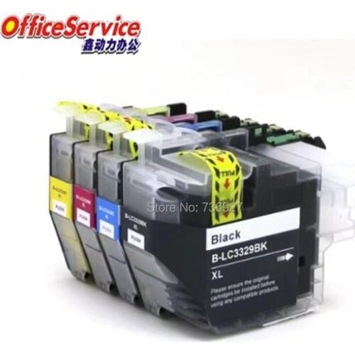 LC3329 LC3329XL Compatible Ink Cartridge For Brother MFC-J5930DW MFC-J6935DW printer