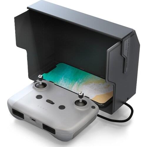 Mobile Phone Sun Hood Mount Sunshade for DJI Mavic Air 2 Remote Control Drone Accessories Folding Hood Phone Monitor Cover