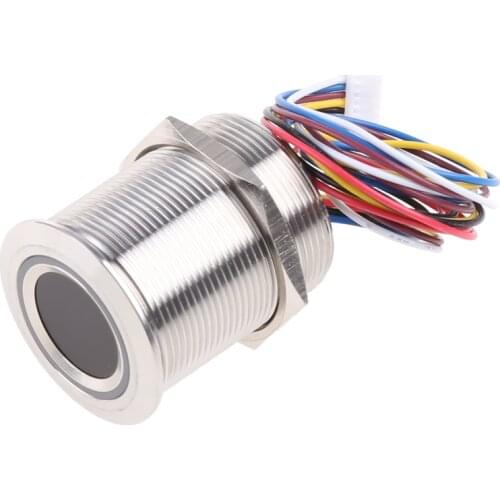 H7JF R503 New Two-color Ring Indicator Light LED Control Round Fingerprint Module Access Control for Office