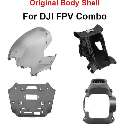 Genuine For DJI FPV Body Shell Part Upper/Top Cover Middle Frame Module Bottom/Protective Shell Spare Parts Replacement Shell