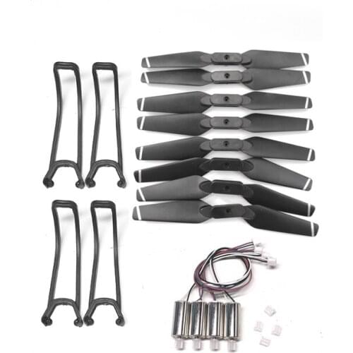 SG107 SG-107 WiFi FPV RC drone quadcopter Spare Parts CW+CCW motor Engine 2set propellers blade guard Accessories