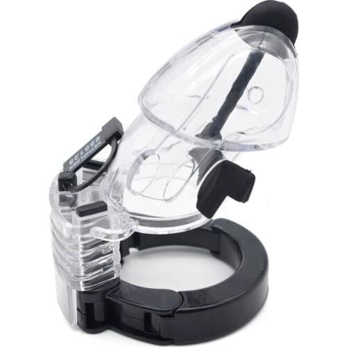 Prison Bird Pubic Enemy No 2 Electric Chastity Device Cock Cages A324