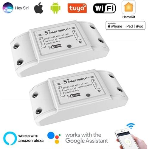 Universal Breaker Timer Smart Life APP Wireless Remote Control Works With Alexa Google Home DIY WiFi Smart Light Switch 10A