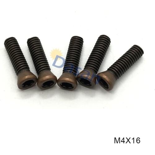 50pcs M4*10 M4*16 M4.5*8 M4.5*12 M4.5*16 Insert Torx Screws for Replaces Carbide Inserts CNC Lathe Tool Lathe Accessories
