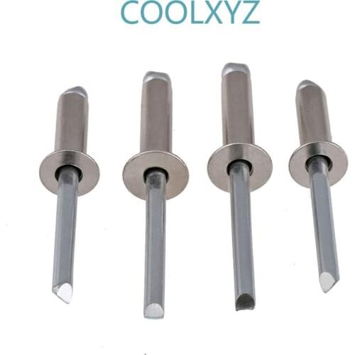 304 Stainless Steel Open Pull Nail Countersunk Core Pulling Rivet Decoration Nail Hollow Rivet M3M3.2