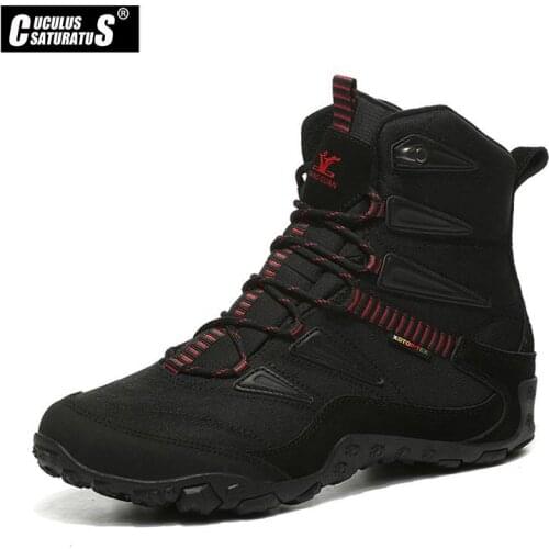 Cuculus Snow Boots for Women Genuine Leather High Quality Fashion Woman Boots Fur Long Warm Wool Shoes Women High Winter Boots