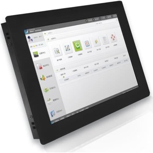 10.4 inch Lcd Monitor for Industrial Computer Monitor Not Touch Screen Industrial Display Buckles Mounting VGA HDMI DVI