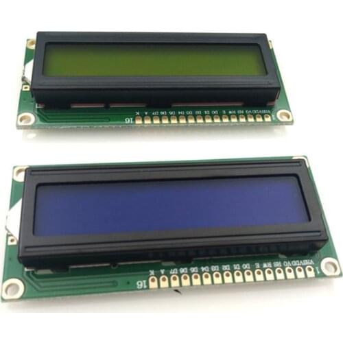 20PCS LCD1602 Module Blue / Yellow Green Screen 16x2 Character LCD Display PCF8574T PCF8574 IIC I2C Interface 5V for arduino