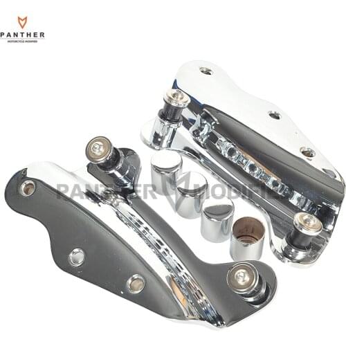 4 Point Motorcycle Docking Hardware Kit W/ Cover Case for Harley Road King FLHR FLHX Road Glide 2009 2010 2011 2012 2013