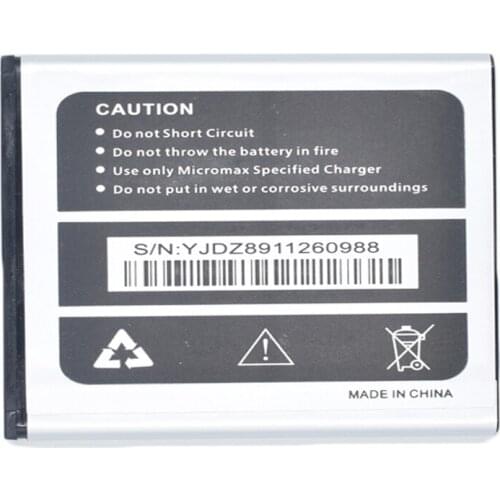 5pcs/lot Battery For Micromax D303 1300mAh Battery High Quality
