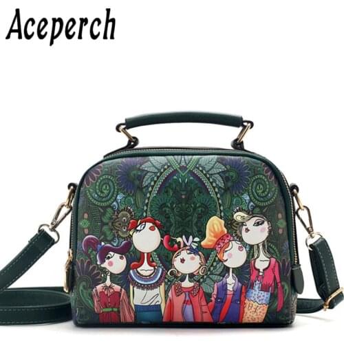Aceperch Women's Bags With Flowers