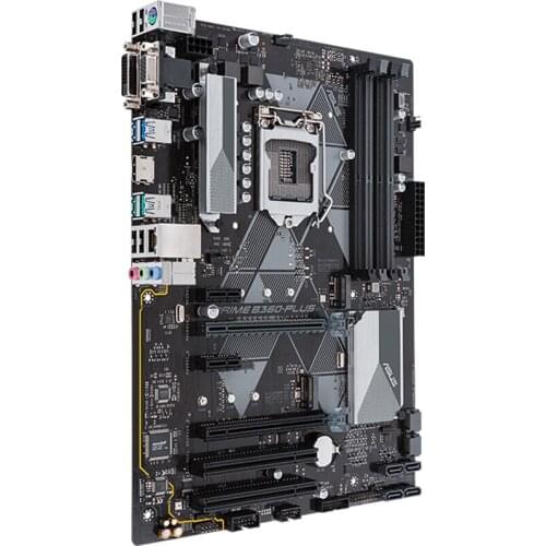 For Asus PRIME B360-PLUS Desktop Motherboard Socket LGA 1151 DDR4 B360 SATA3 USB3.0 Motherboard