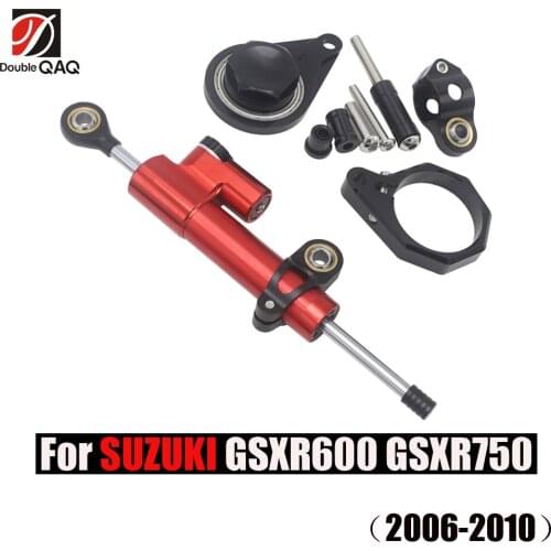 For Suzuki GSX-R/GSXR600 GSXR750 2006-2017/GSXR1000 2007-2008 CNC Direction Steering Damper Stabilizer Holder Bracket Mounting