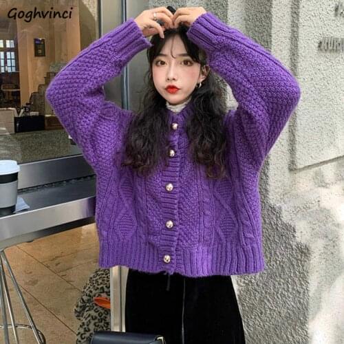 Goghvinci Women's Knitted Cardigans