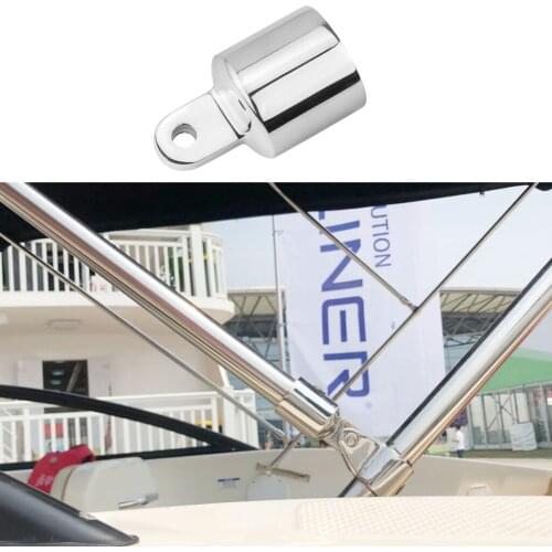 Eye End Cap Bimini Top Fitting 1" 25mm 316 Marine Stainless Steel