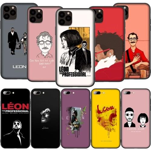 Lavaza K79 Leon the Professional Silicone Soft Case for iPhone 12 Mini 11 Pro XS Max XR X 8 7 6 6S Plus 5 5S SE 2020