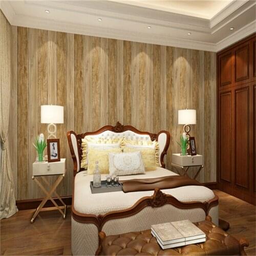 Beibehang Retro simulation wood wallpaper wallpaper coffee shop theme restaurant PVC wallpaper full shop clothing store