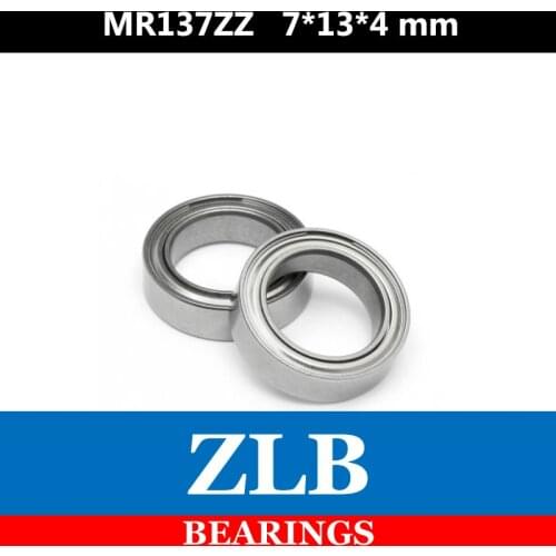 10pcs radial ball bearing MR137ZZ 7*13*4 7x13x4mm metal shield MR137Z ball bearing