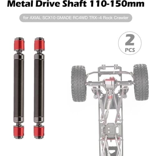 RC Car Upgrade Adjustable Drive Shaft for Axial SCX10 90046 1:10 RC Car Accs