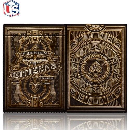 T11 Citizens Playing Cards Theory 11 Luxury Deck Poker Size USPCC Limited Edition New Sealed Magic Cards Magic Tricks Props