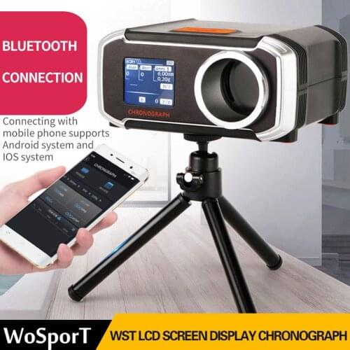 Airsoft Speed Tester Hunting Shooting Paintball Speed Testers Suport Bluetooth Connection Android IOS Multilanguage