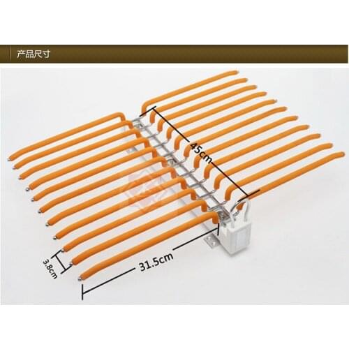 Wardrobe top-loading double-row trouser rack, push-pull stretch pants rack, multi-function thickened trouser rack, trousers