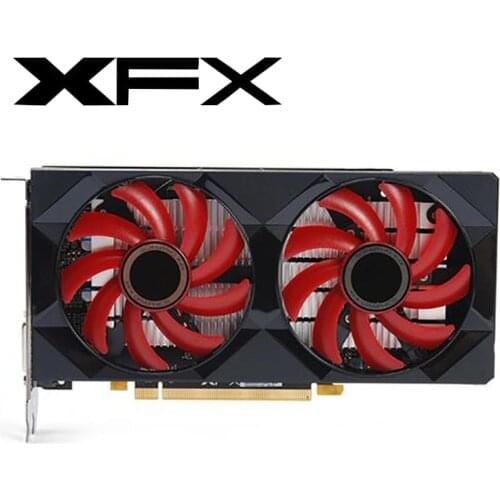 Used XFX RX 560 4GB Video Cards GPU 128 Bit For AMD Radeon RX560D Graphics Cards GDDR5 Desktop Computer Video Game Not Mining