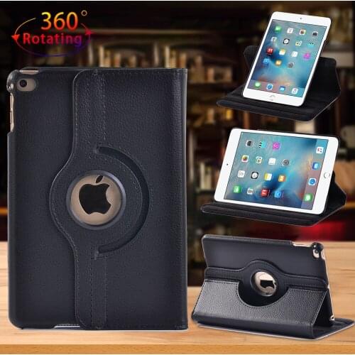 360 Rotating Case for Apple Ipad Mini 4/Mini 5 7.9 Inch Automatic Wake-up Tablet Protective Case + Stylus