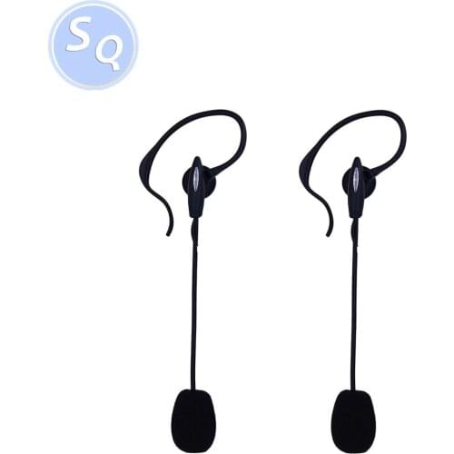 2 Professional V6 V4 Full Duplex Two-way Football Referee Coach Judger Arbitro Earhook Earpiece Soccer Earphone Ref-comm Headset