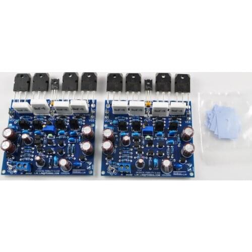 2PCS Diy Kit MX50 SE 100WX2 Dual Channels Audio Power amplifiers Board
