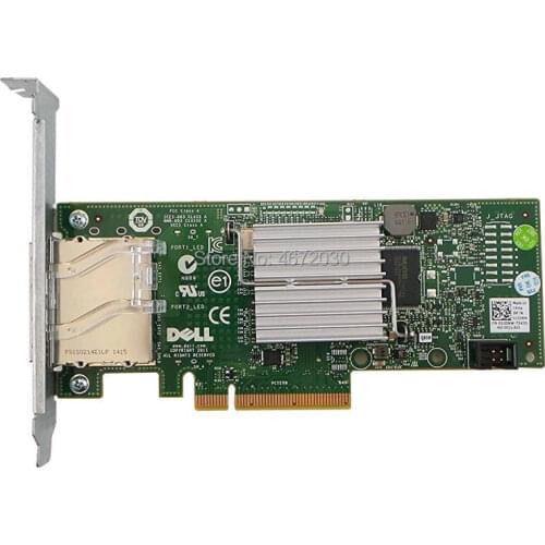 3DDJT PERC H200E 6GB DP SAS HBA SFF-8088 UCS-70 0D687J New
